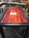 Metal & Cedar Farm Table 2 small