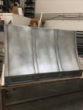#113 Antique Style Zinc Range Hood With Custom Squares 2 small