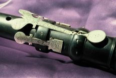 Ebony 'Dutch' Baroque Oboe 1 small