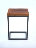 Industrial Reclaimed Timber Laptop Table 4 small