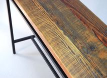 Blakeley Floating Top Industrial Console/Hall Table 6 small
