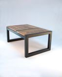 Rustic Modern Barnwood Domino Coffee Table 5 small
