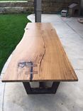 Single Slab Live Edge Dining Room Table In White Oak 2 small