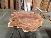 White Oak Burl Conference Room Table 5 small