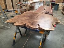 White Oak Burl Conference Room Table 7 small