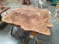White Oak Burl Conference Room Table 9 small