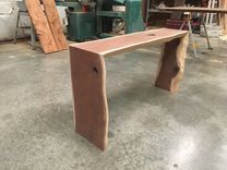 Live Edge Black Walnut Waterfall Table 3 small