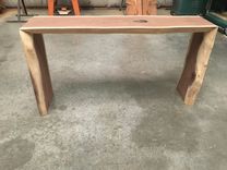 Live Edge Black Walnut Waterfall Table 2 small