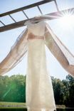 Blush Silk Organza Bridal Belt With Rhinestone Accents 2 small