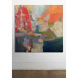 Original Multicolor "Lands" Oil Painting By Jaimee Dawn 2 small