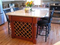 Kitchen Island - Cherry 1 small