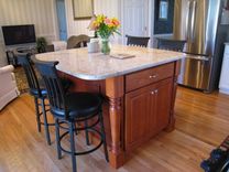 Kitchen Island - Cherry 2 small