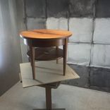 Round End Table In Biedermeier Style 3 small