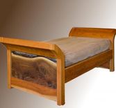 Arching Bench In Cherry And Walnut 1 small