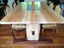 Maple And Walnut Dining Table 1 small