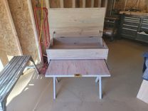 Modern Spalted Maple Desk 7 small