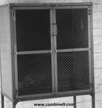 Modern Industrial Apothecary Cabinet, Medicine Cabinet, Pantry, Display Case, Retail Fixture 6 small
