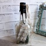 Folk Art Song Bird Décor Music Notes Message In A Bottle Musical Notes Décor 2 small