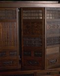Japanese Tonsu Style Elm Entertainment Center 2 small