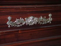 French Empire Mahogany Bed 4 small