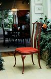 Queen Anne Walnut Dining Table And Chairs 3 small