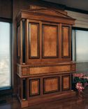 Madrone Burl Biedermeir Cabinet 1 small