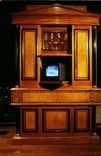Madrone Burl Biedermeir Cabinet 4 small