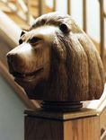 Hand-Carved Oak Newel Post Finials 4 small