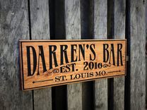 Bar Sign, Man Cave Sign, Pub Sign 3 small