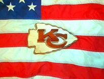 Kansas City Chiefs Wood Logo 1 small