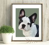 Custom Pet Portrait - 11x14" 2 small
