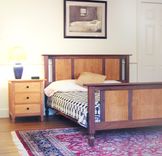 Updated Shaker Style Bed And Chest Of Drawers 2 small