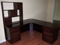 Walnut Desk And Hutch 4 small