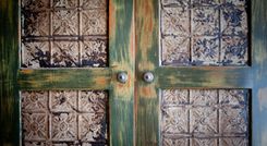 Rustic Computer Armoire 2 small