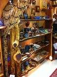 Cedar Tree Trunk Retail Display Shelf 1 small