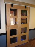 Maple Sliding Barn Door 1 small