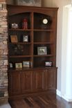 Built-In Bookcases And Fireplace Mantle 7 small