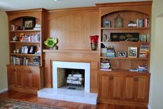Built-In Bookcases - Fireplace Surround 1 small