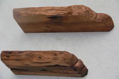 Live Edge Barnwood Rustic Corner Shelves 5 small