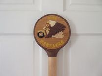 Custom Walking Stick With Intarsia Inlay 1 small
