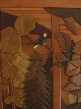 Framed Intarsia-Sunset Valley 4 small