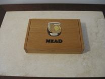 Cigar Box With Inlaid Intarsia Top 1 small
