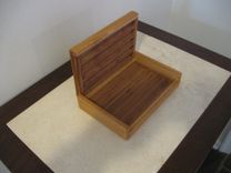 Cigar Box With Inlaid Intarsia Top 2 small