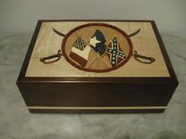 Trinket Box With Custom Intarsia 1 small