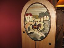 Bookshelf With Custom Intarsia 3 small