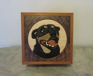 Custom Intarsia Pet Urn 1 small