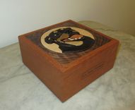 Custom Intarsia Pet Urn 2 small