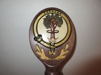 Custom Family Crest Tap Handle 2 small