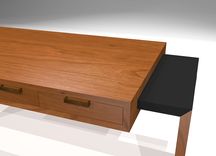 Modern Mission Desk #1 3 small