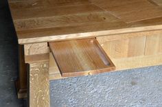 Mission Style Custom Computer Desk 2 small